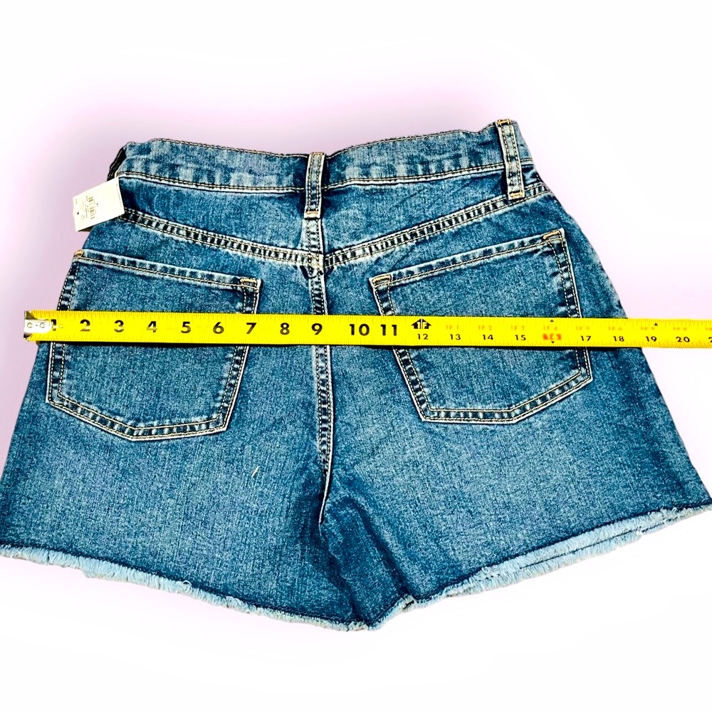 Old Navy High Rise shorts girls size 16, adjustable waist - Picture 3 of 10